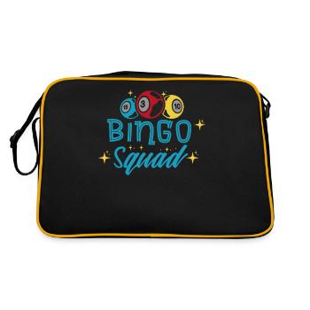 Bingo Player Bingo Game Bingo Game Games Bingo - Retro Bag - black/gold - Back