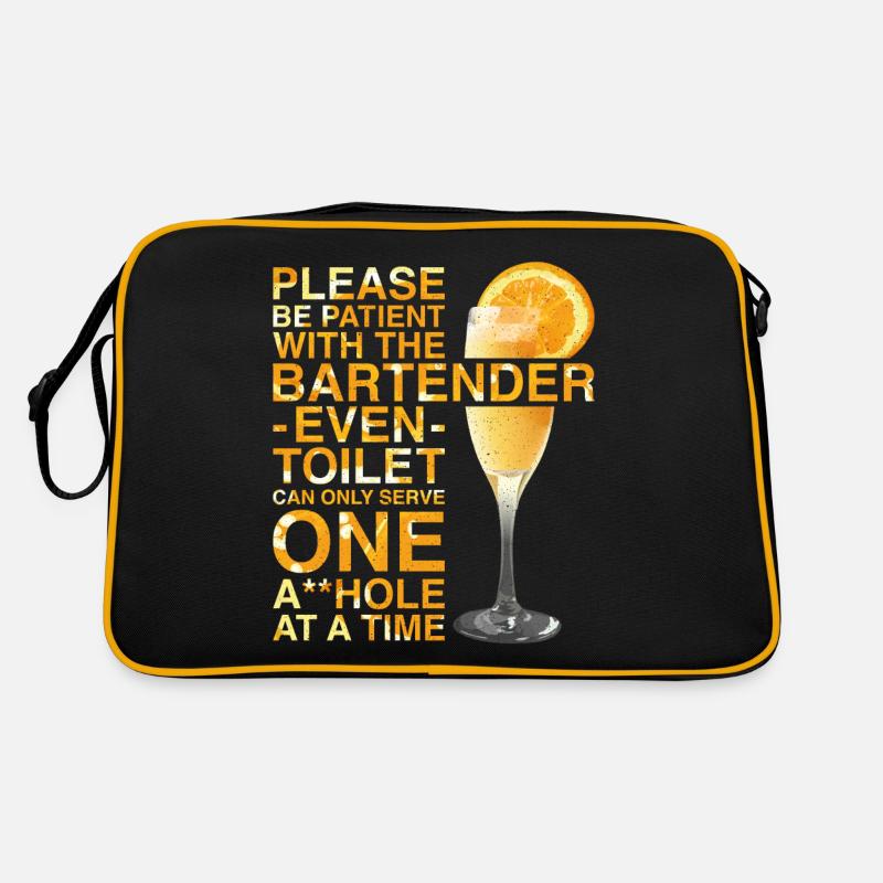 Bartender Mixologist Please Be Retro Tasche