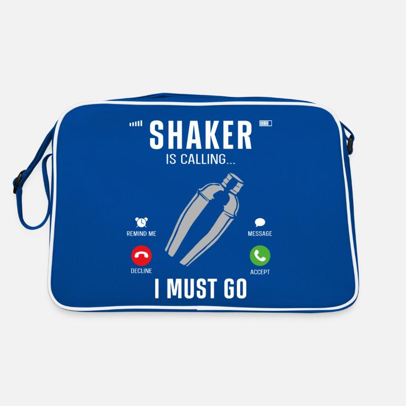 Bartender Mixologist Phone Display Retro Tasche