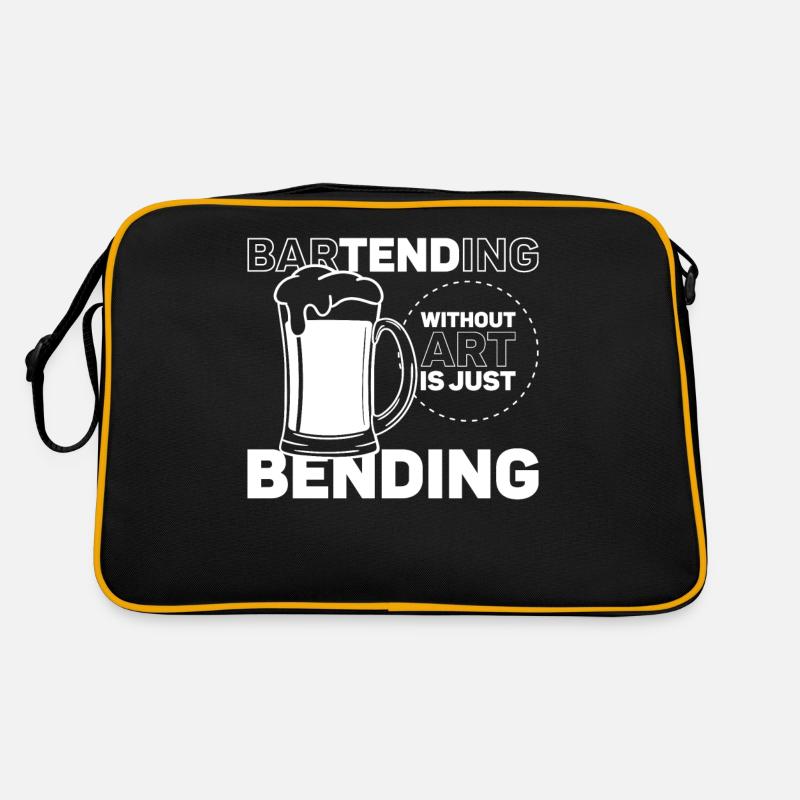 Bartender Mixologist Bartending Retro Bag