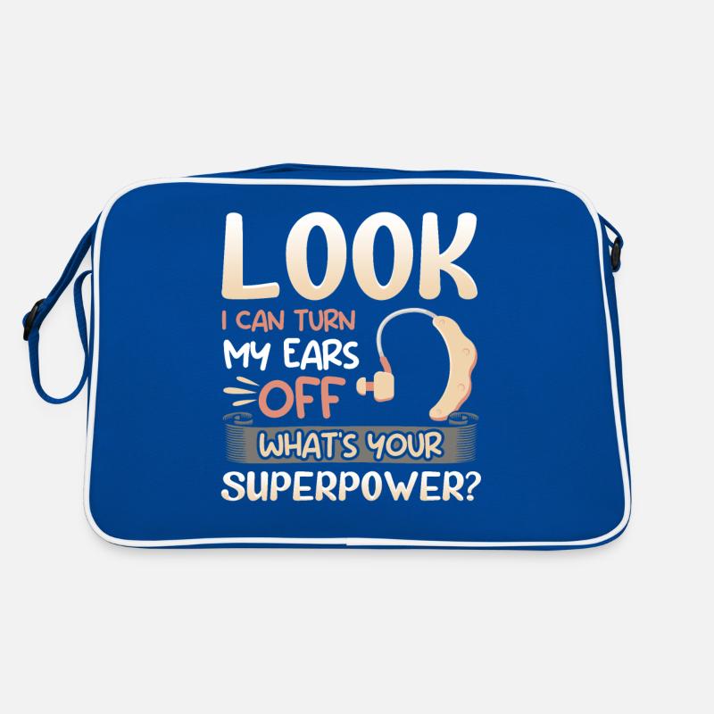 Deaf Pride ASL Retro Bag