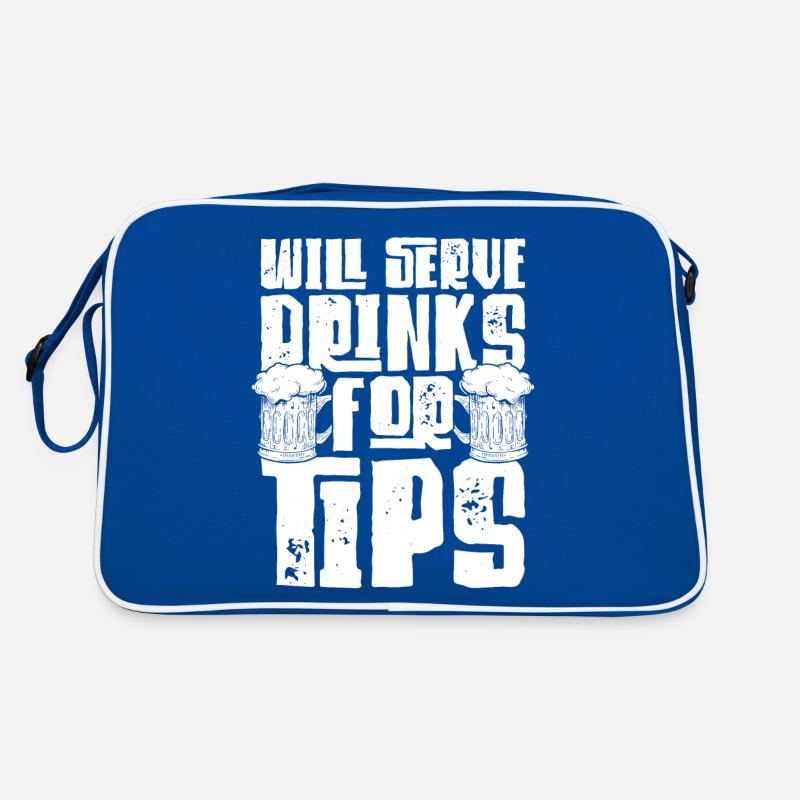 Bartender Mixologist Will Serve Retro Tasche