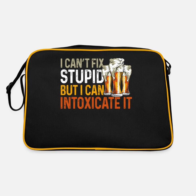 Bartender Mixologist I Can't Fix Retro Bag