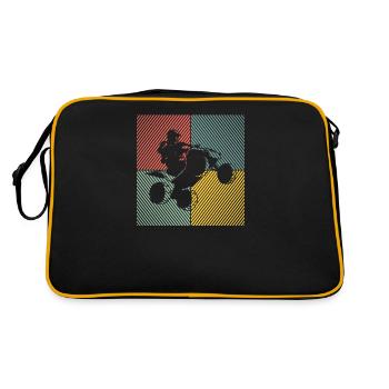 VTT Quad Véhicules Offroad Vintage Quad Bike - Sac Retro - noir/or - Dos