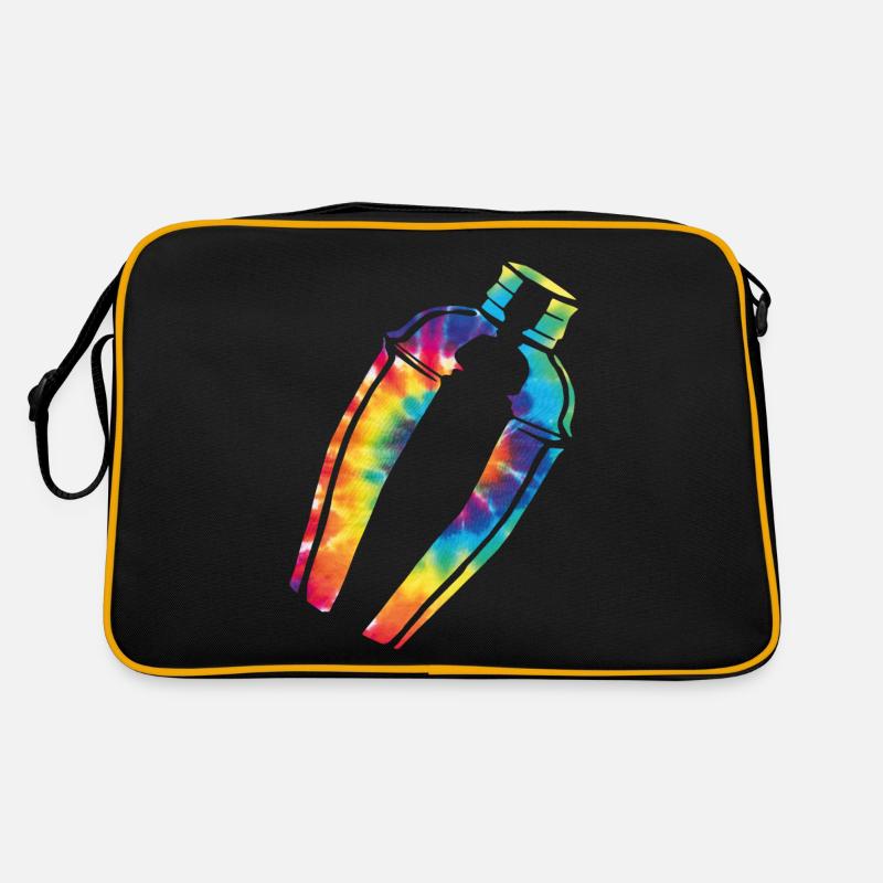 Bartender Mixologist Tie Dye Retro Bag