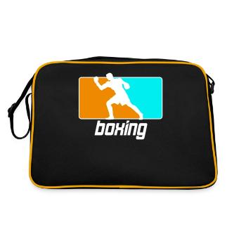 Boxen Arts Martiaux Boxe Boxe Club Boxer - Sac Retro - noir/or - Dos