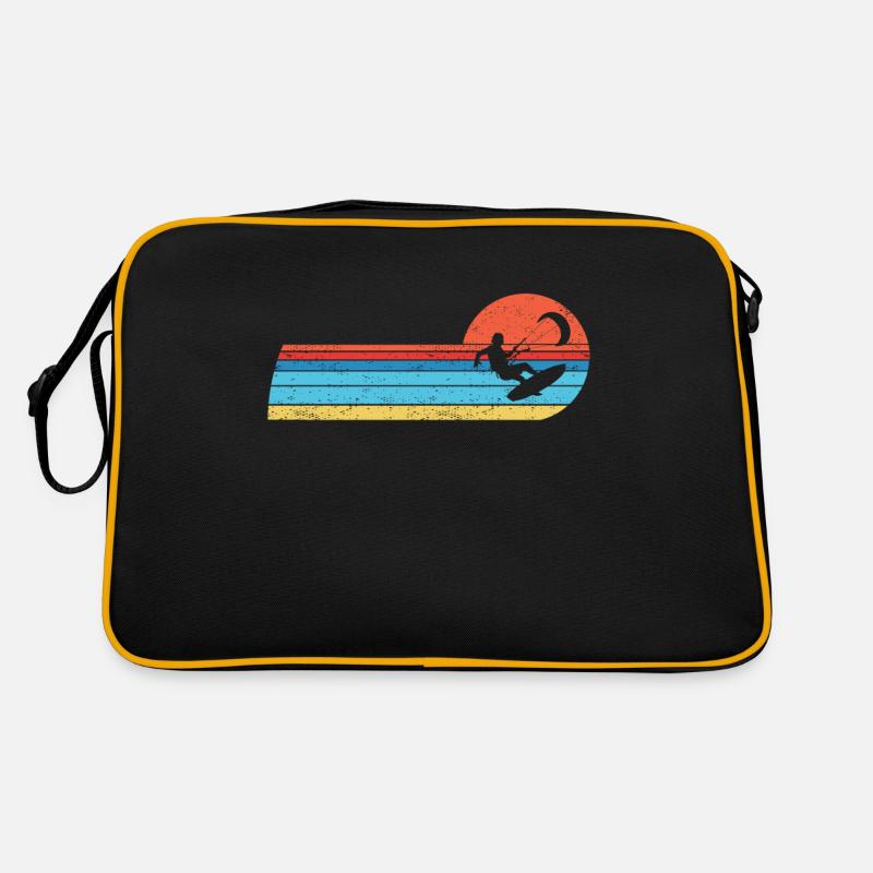 Kitesurf Kiteboards Kitesurfen Kite-Surf-board Retro Tasche