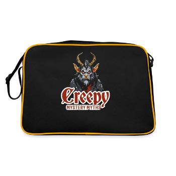 Cryptozoologiste Mystère Mythes Halloween - Sac Retro - noir/or - Dos
