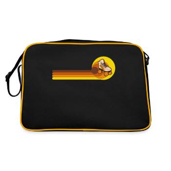 Inline skating Inline skaters Inline skates - Retro Bag - black/gold - Back