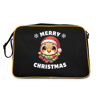 Christmas Fairy Lights Inseparable - Retro Bag - black/gold - Back