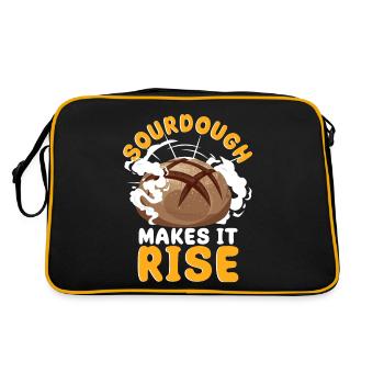 Bread Baking Bread Maker - Retro Bag - black/gold - Back