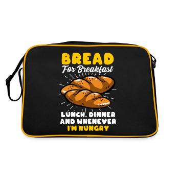 Bread Baking Bread Maker - Retro Bag - black/gold - Back