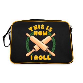 Bread Baking Bread Maker - Retro Bag - black/gold - Back