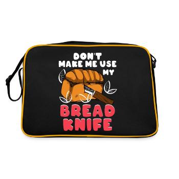 Bread Baking Bread Maker - Retro Bag - black/gold - Back