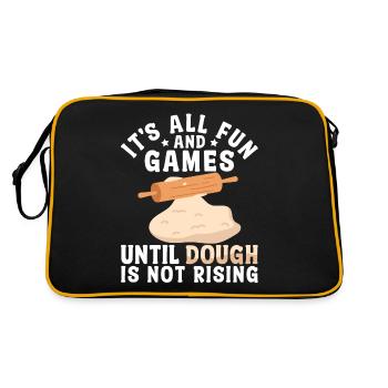 Bread Baking Bread Maker - Retro Bag - black/gold - Back