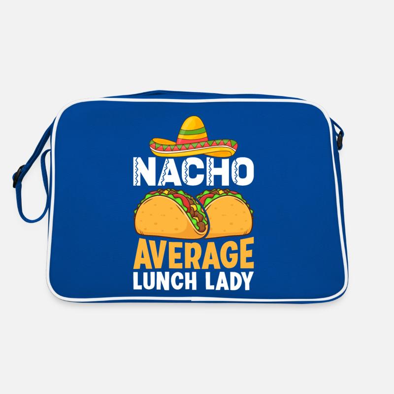 Employé de cafétéria Rock Nacho mexicain Moyenne L Sac Retro
