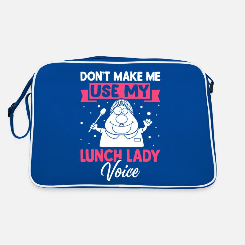 cafeteria employee doesn't force me to use the Sti Retro Bag