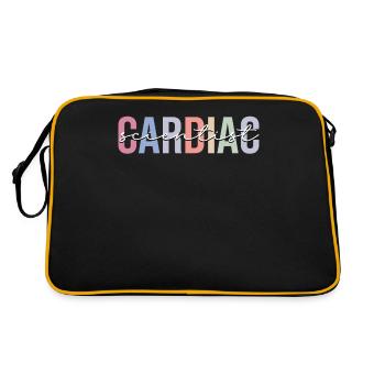 Infirmière cardiologue en cardiologie - Sac Retro - noir/or - Dos