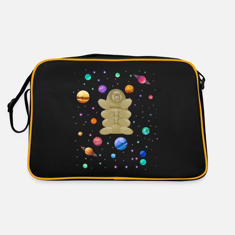 Tardigrades in space! Nerd, Geek Science Retro Bag