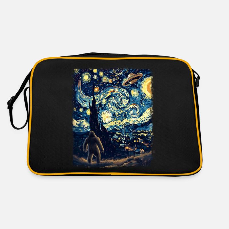 Cryptozoology Cryptoid Conspiracy Sternennach Retro Bag