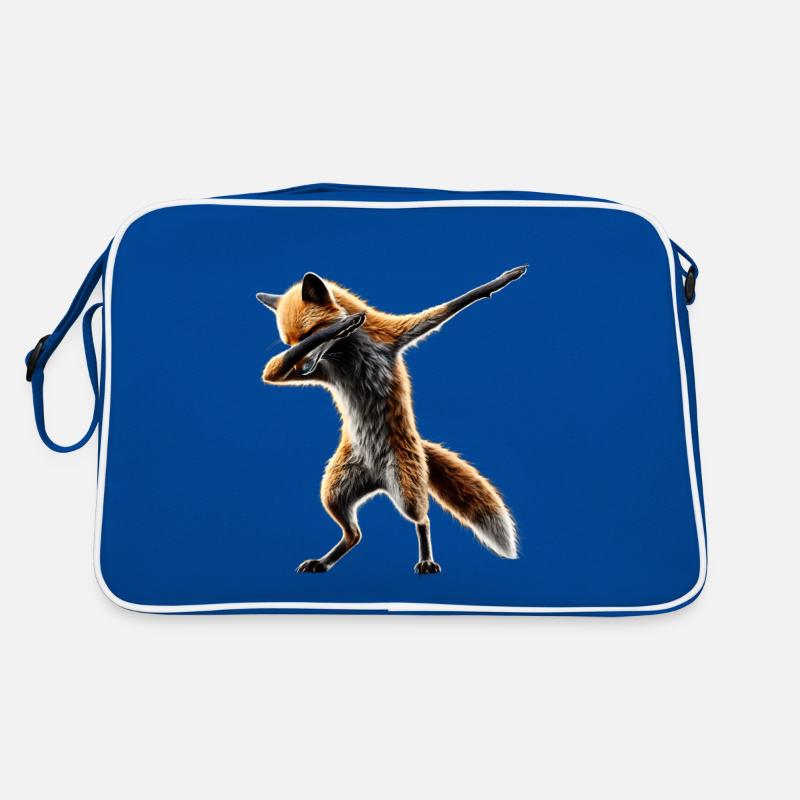 Lustiger Dabbing Fuchs Dance Tierliebhaber Dab Retro Tasche