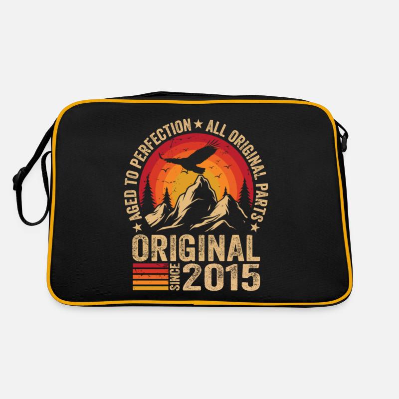 Original 2015 Vintage 2015 Anniversaire 2015 Rétro Sac Retro