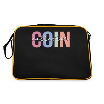 Pièces de collection Pièces de collection Pièces de collection Expert en pièces de monnaie - Sac Retro - noir/or - Dos