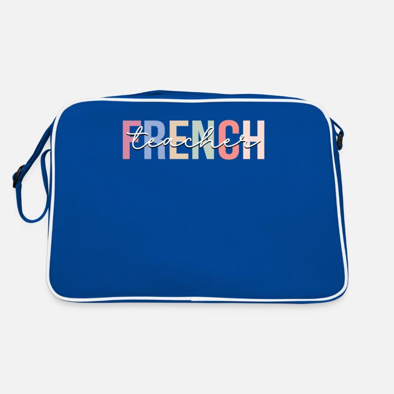 French Teacher Lessons Retro Bag