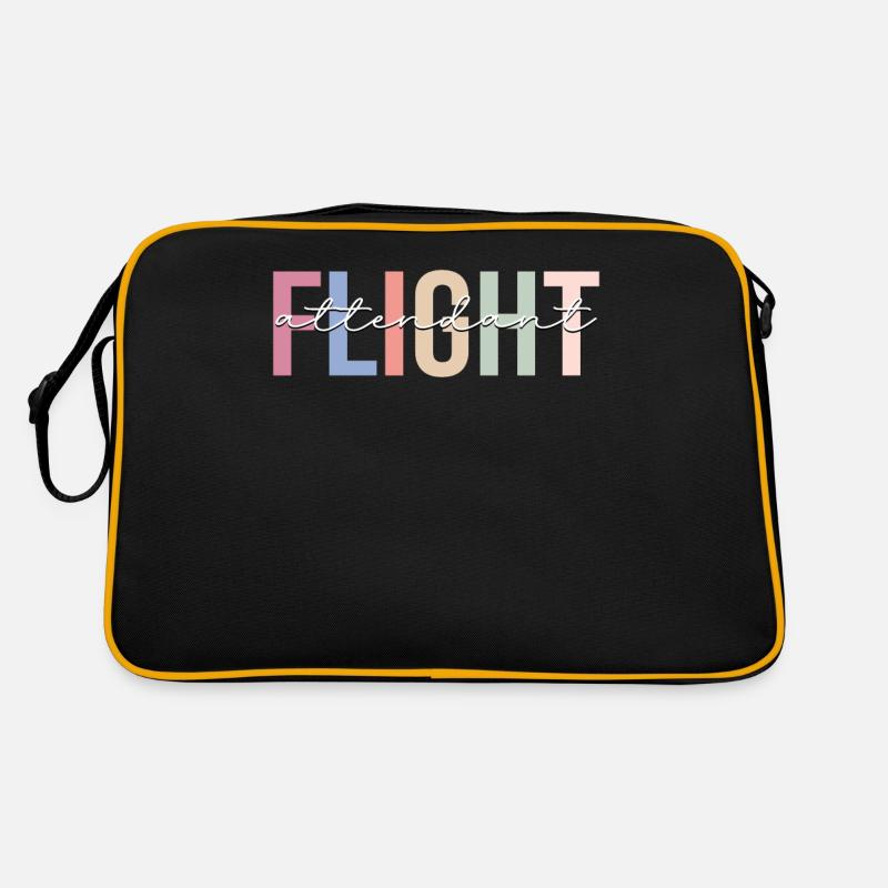 Flugbegleiterin Stewardess Retro Tasche