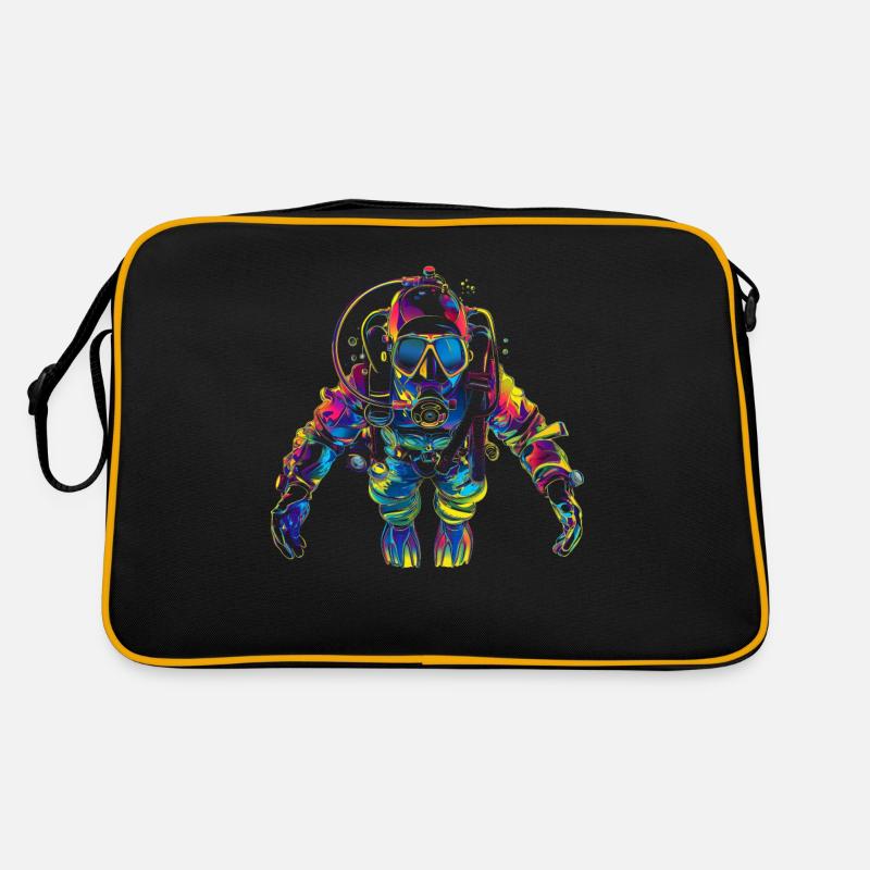 Plongée sous-marine Diver Popart Sac Retro
