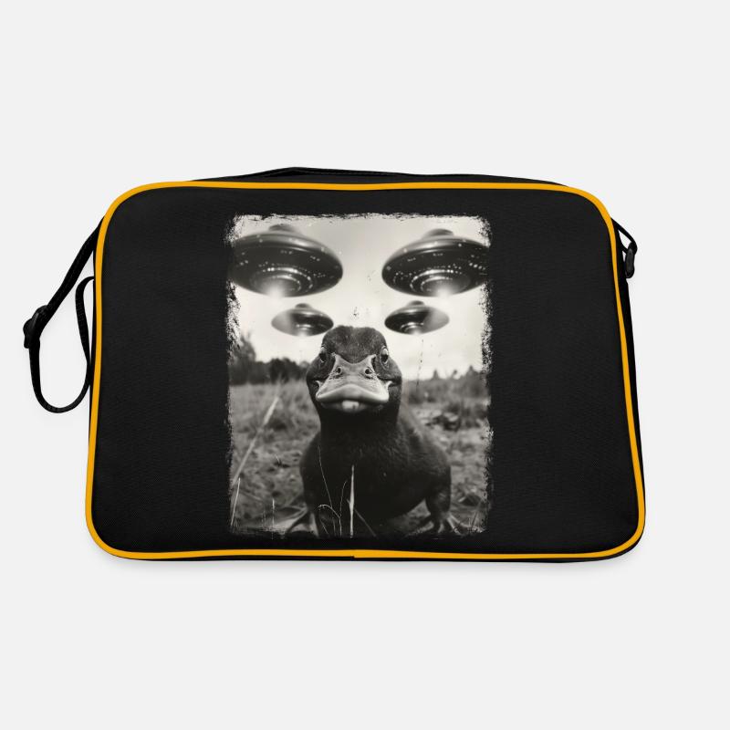 Platypus UFO Alien Alien Selfie Retro Bag