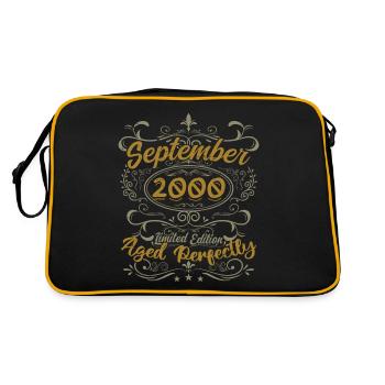 Legends September 2000 | Gift September 2000 - Retro Bag - black/gold - Back