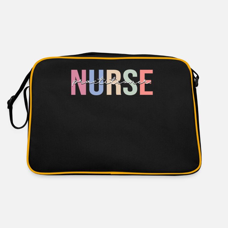 Nurse Practitioner Krankenpflege Retro Tasche