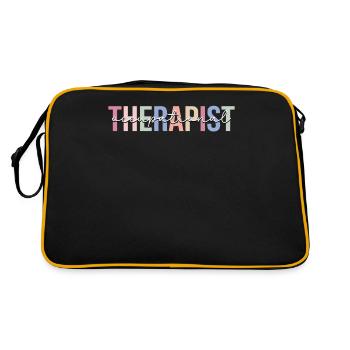 Ergothérapeute Ergothérapie O - Sac Retro - noir/or - Dos