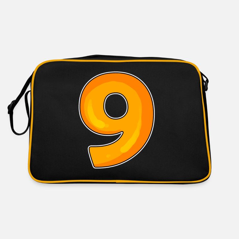 Numéro 9 - Neuf - 9 Motif Sac Retro