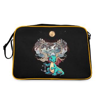Dragon Dragon Marin Marin Marin Enfant - Sac Retro - noir/or - Dos