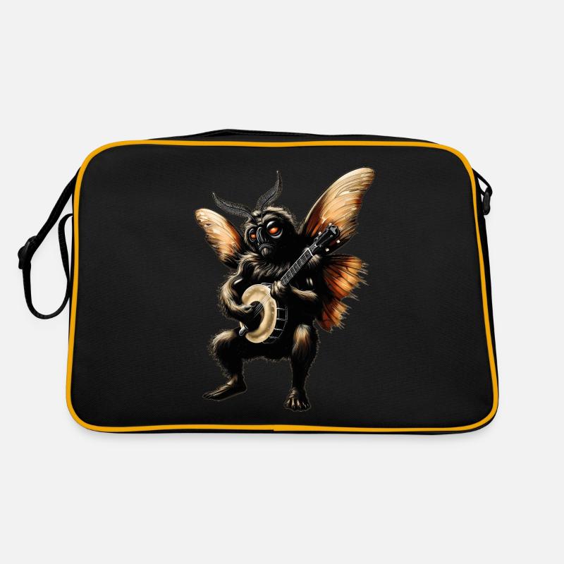 Mothman Kryptozoologie Kryptide Bluegrass Banjo Sp Retro Tasche