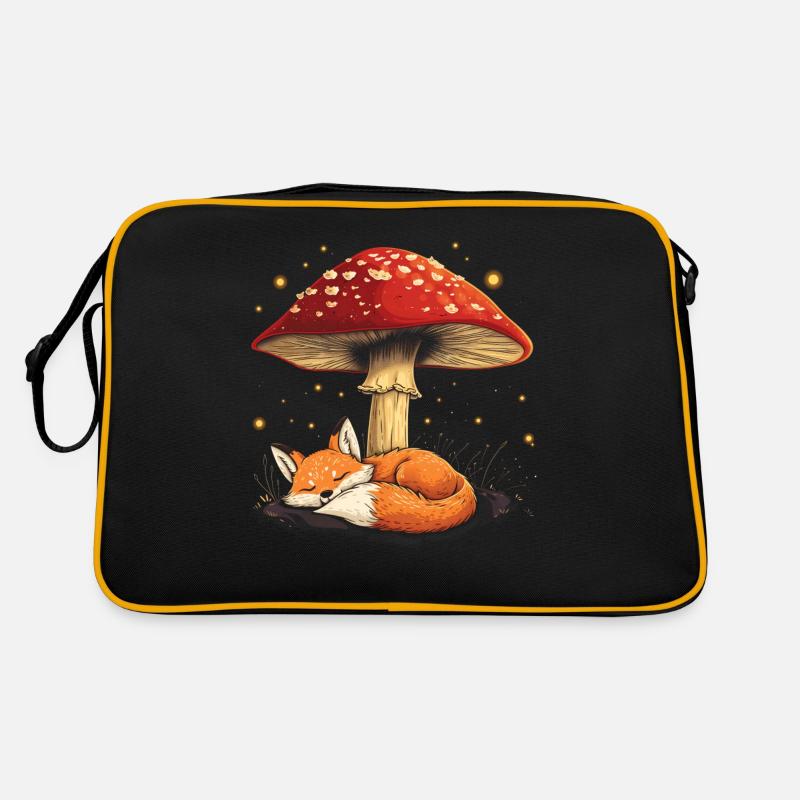 Cottagecore Esthétique Sommeil Renard Champignon Sorcière Sac Retro