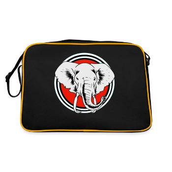 Elephant Elephant - Retro Bag - black/gold - Back