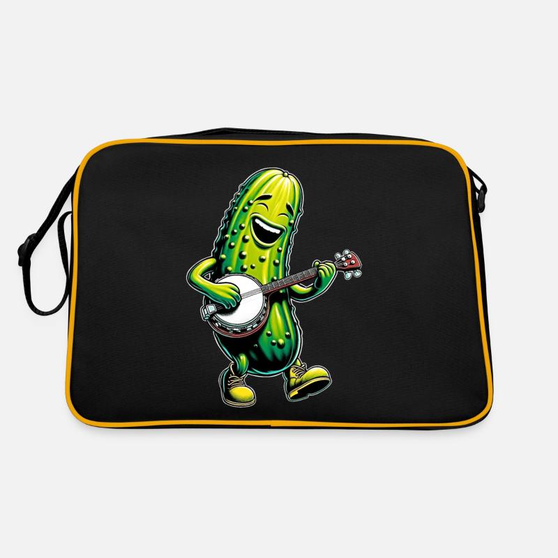 Concombre Concombre Aneth Bluegrass Banjo Player Sac Retro
