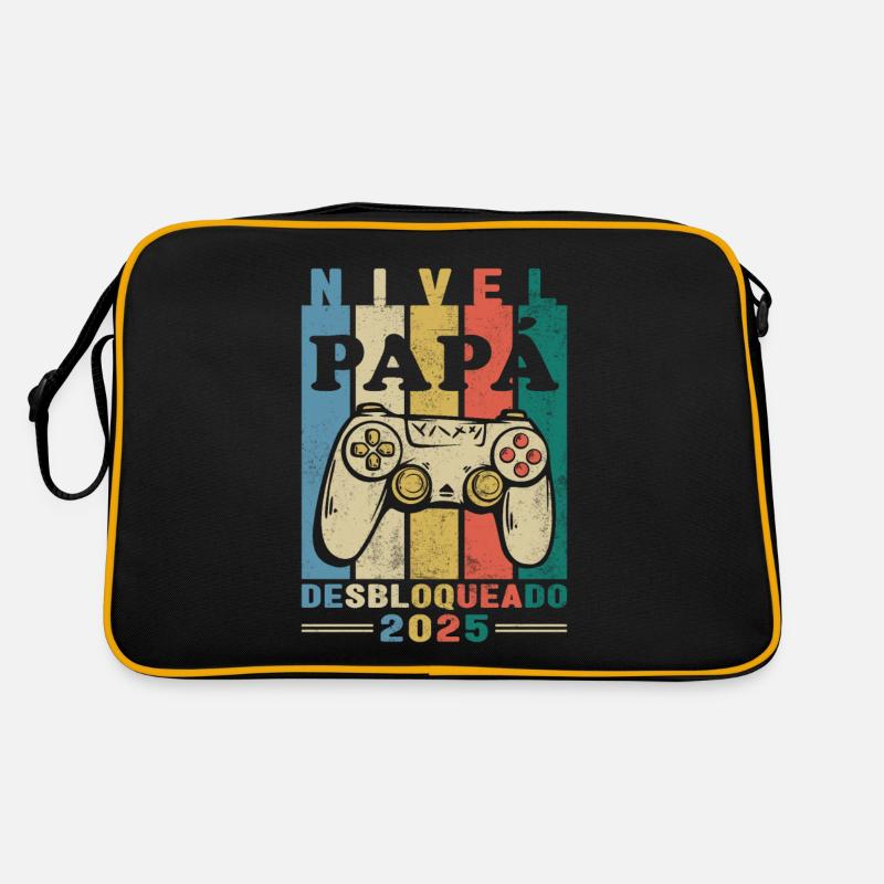 Dad 2025 Internship Funny Future Dad Retro Bag