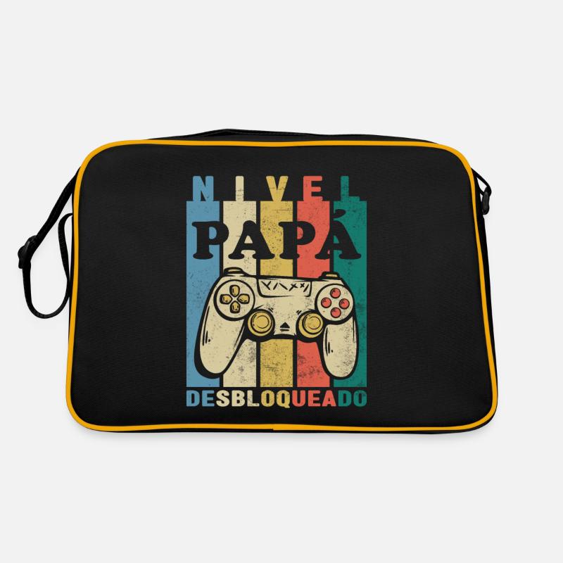 Dad Trainee Funny Future Dad Ad Em Retro Bag