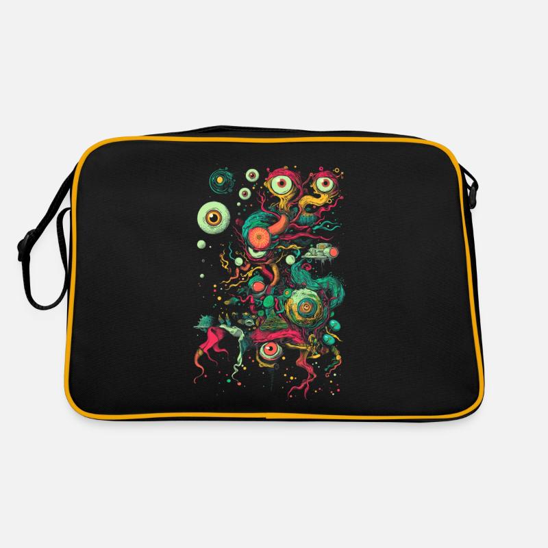 Weirdcore Ästhetische Augen Augäpfel Äste Dreamcor Retro Tasche