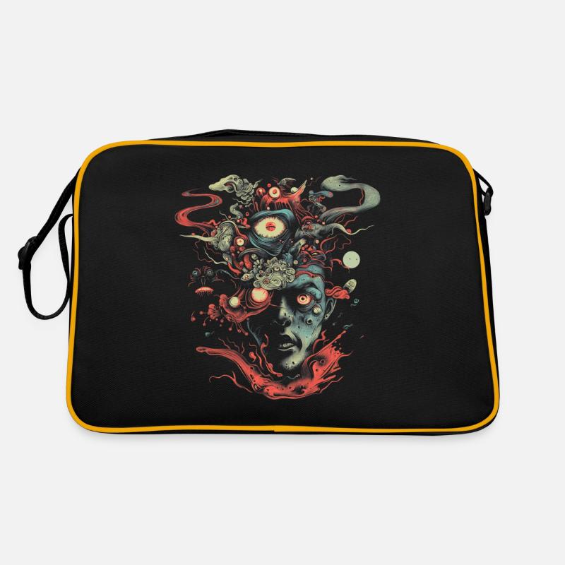 Weirdcore Aesthetics Weird Face Dreamcore Grunge Retro Bag
