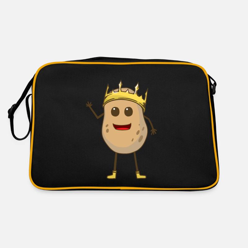 Potato, potatoes, vegetables, king Retro Bag