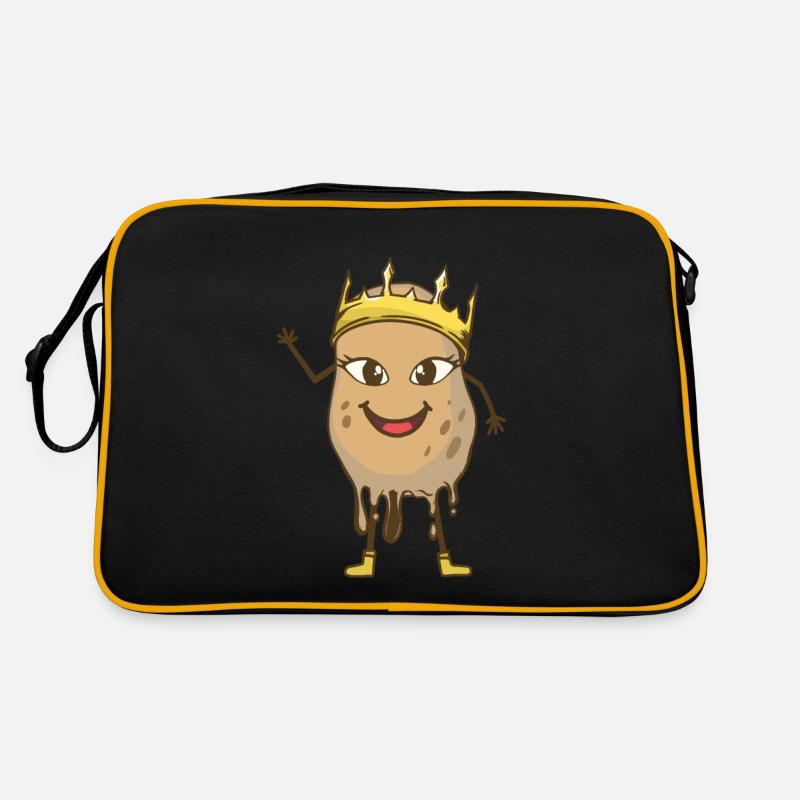 Jacket potatoes potatoes potato vegetables king Retro Bag