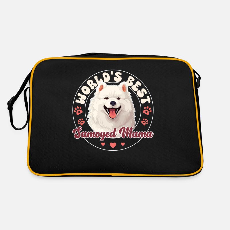 Samoyède Groovy Maman Samoyède Sac Retro