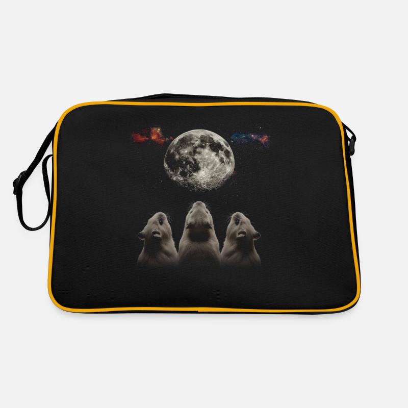 Cochon d’Inde Animal de compagnie Lune Hurlante Sac Retro