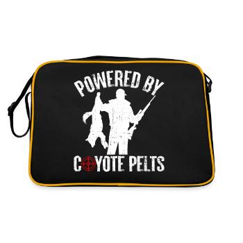 Coyote Hunt Coyote Hunter Yote - Retro Bag - black/gold - Back