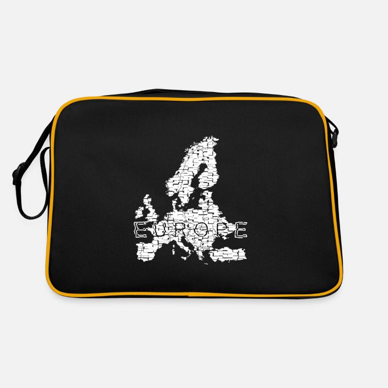 Carte de l’Europe Vacances UE Voyage de paix Sac Retro